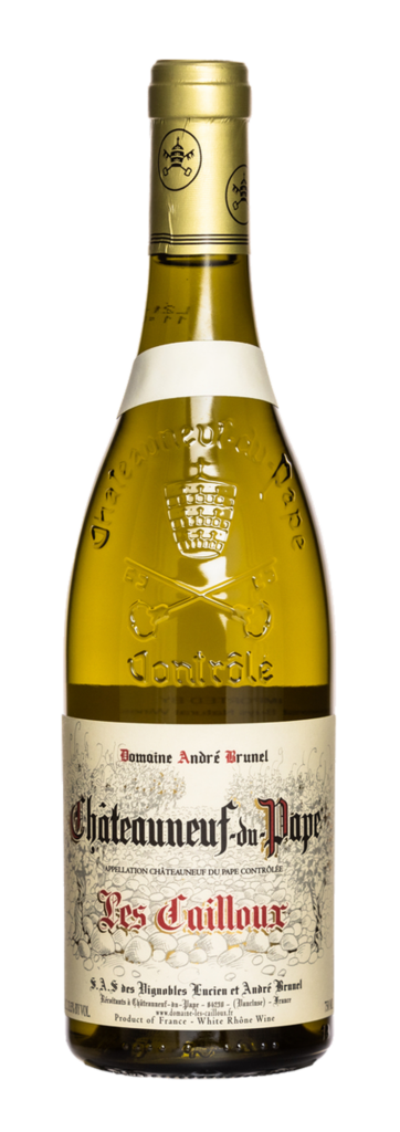 André Brunel Châteauneuf-du-Pape Les Cailloux Blanc 2024 bottle image