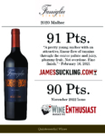 2020 Famiglia Bianchi Malbec – Accolades Sell Sheet