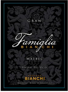 Gran Famiglia Bianchi Malbec – Label – Non-Vintage
