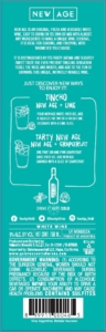 New Age White Wine – Back Label – Non-Vintage