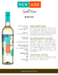 New Age White Wine – Fact Sheet