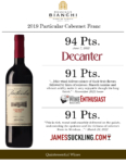2019 Particular Cabernet Franc – Accolades Sell Sheet