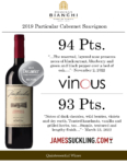 2019 Particular Cabernet Sauvignon – Accolades Sell Sheet