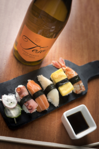 Pascual Toso Estate Chardonnay – Beauty Image – Sushi #2