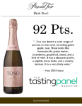 Pascual Toso Brut Rosé – 92 points, Tasting Panel – Accolade Sell Sheet