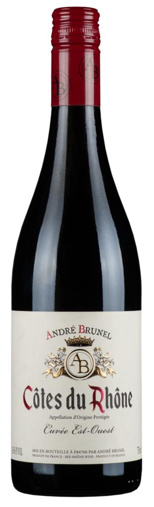 André Brunel	Côtes du Rhône Cuvée Est-Ouest 2022 bottle image