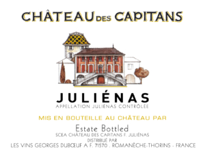 Georges Duboeuf Château des Capitans Juliénas – Front Label – Non-Vintage