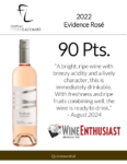 2022 Château Ferry Lacombe Evidence Rosé – 90 points, Wine Enthusiast – Accolade Sell Sheet