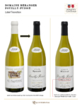Georges Duboeuf Domaine Béranger Pouilly Fuissé – Sell Sheet – Label Transition