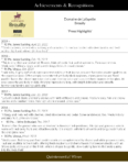 Georges Duboeuf Domaine de Lafayette Brouilly – Press Highlights