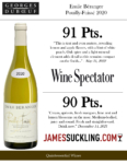 2020 Georges Duboeuf Emile Béranger Pouilly Fuissé – Accolades Sell Sheet
