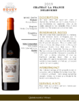 2019 Famille Bouey Chateau La France Delhomme – Fact Sheet