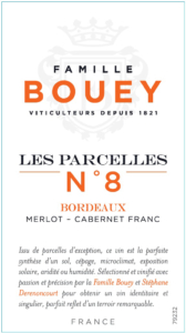 Famille Bouey Les Parcelles No. 8 – Front Label – Non-Vintage
