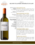 Famille Bouey Maison Blanche Bordeaux Blanc – Fact Sheet