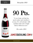 2023 Georges Duboeuf Beaujolais – 90 points, James Suckling – Accolade Sell Sheet