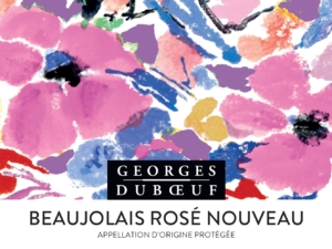 Georges Duboeuf Beaujolais Nouveau Rosé – Front Label – Non-Vintage