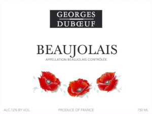 Georges Duboeuf Beaujolais – Front Label – Non-Vintage