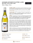 2022 Georges Duboeuf Moulin-À-Vent – Fact Sheet