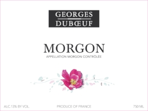 Georges Duboeuf Morgon – Front Label – Non-Vintage