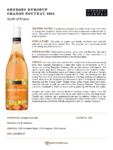 2024 Georges Duboeuf Orange Nouveau – Fact Sheet