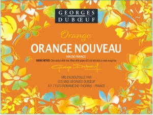 Georges Duboeuf Orange Nouveau – Front Label – Non-Vintage