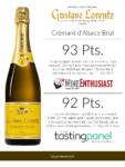 Gustave Lorentz Crémant d’Alsace Brut – Press Highlights #1