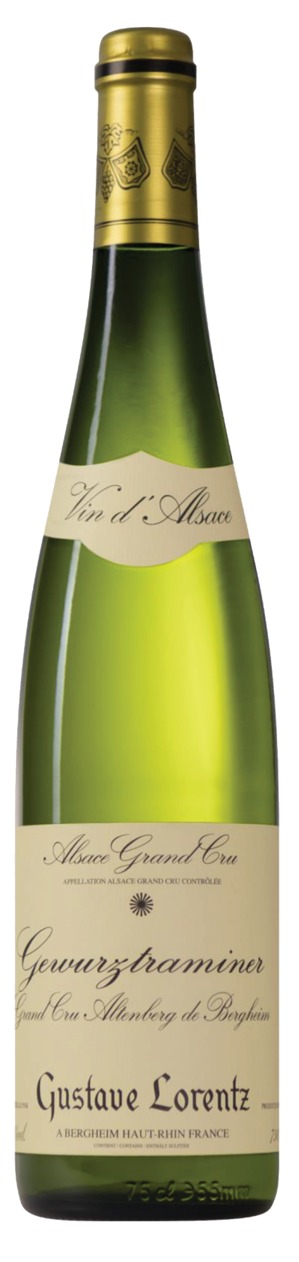 Gustave Lorentz Gewurztraminer Grand Cru Altenberg de Bergheim - Bottle - Non-Vintage