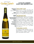 2021 Gustave Lorentz Pinot Gris Reserve – Fact Sheet