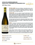 2018 Gustave Lorentz Riesling Grand Cru Altenberg de Bergheim – Fact Sheet
