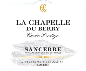 La Chapelle Du Berry Cuvée Prestige Sancerre – Front Label – Non-Vintage