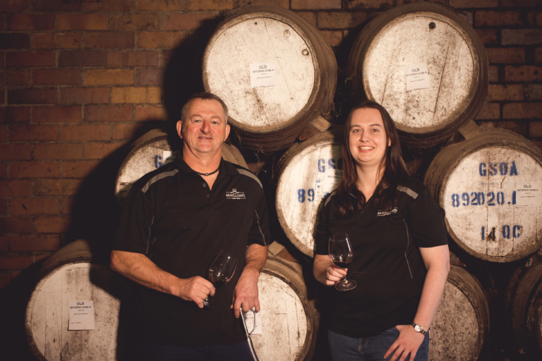 Mack's - Fortified Master Russel Cody & Winemaker Mel McWilliams