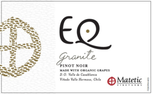 Matetic Vineyards EQ ‘Granite’ Pinot Noir – Label – Non-Vintage