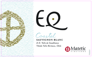 Matetic Vineyards EQ ‘Coastal’ Sauvignon Blanc – Front Label – Non-Vintage