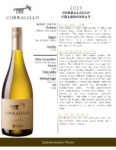 2019 Matetic Vineyards Corralillo Chardonnay – Fact Sheet