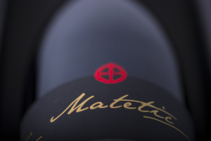 Matetic Syrah – Beauty – Closeup of Label