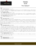 Matetic Syrah – Press Highlights