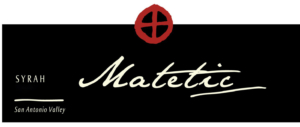 Matetic Syrah – Front Label – Non-Vintage