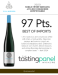 2020 Villa Huesgen Noble Sweet Riesling Auslese Enkircher Zeppwingerz – 97 points, Tasting Panel – Accolades Sell Sheet