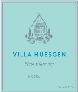 Villa Huesgen Pinot Blanc – Front Label – Non-Vintage