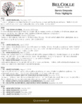 Bel Colle Barolo DOCG Simposio – Press Highlights