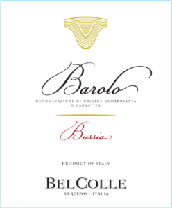 Bel Colle Barolo Bussia – Front Label – Non-Vintage