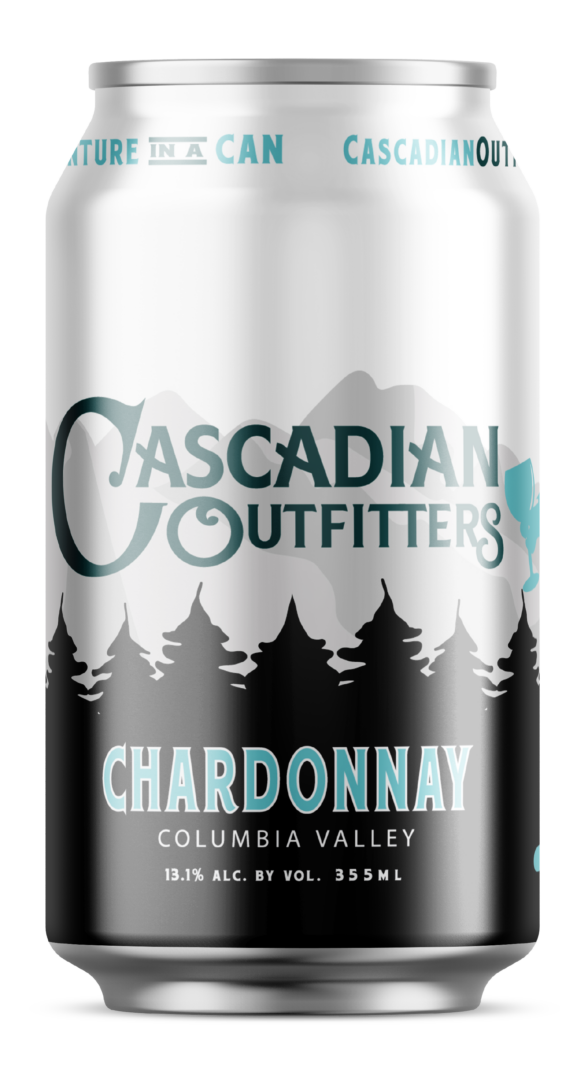 Cascadian Outfitters Chardonnay 335mL Can