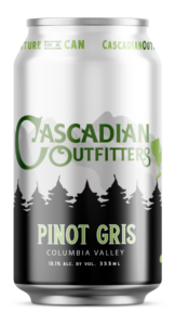 Cascadian Outfitters Pinot Gris 335mL Can
