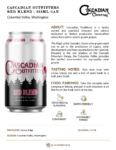 Cascadian Outfitters Red Blend 335mL Can – Fact Sheets