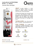 Cascadian Outfitters Rosé 1L Tetra – Fact Sheets