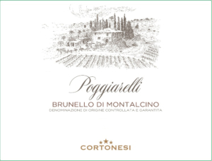 Cortonesi Poggiarelli Brunello di Montalcino – Front Label – Non-Vintage