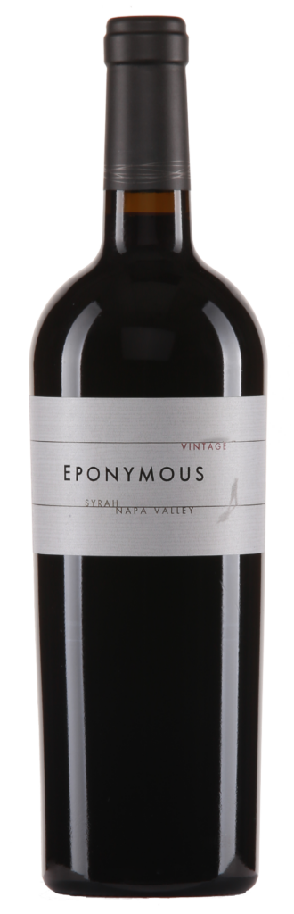 Eponymous Syrah bottle image