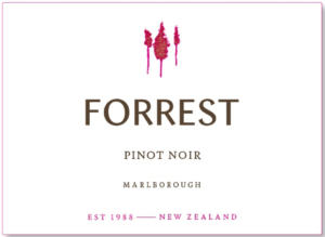Forrest Pinot Noir – Front Label – Non-Vintage