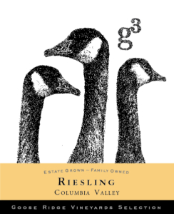 G3 Riesling – Front Label – Non-Vintage