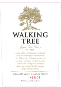 Geyser Peak Walking Tree Merlot – Front Label – Non-Vintage